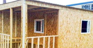Сарай из дерева под ключ в Дубне – строительствопо цене от 40704 рублей
